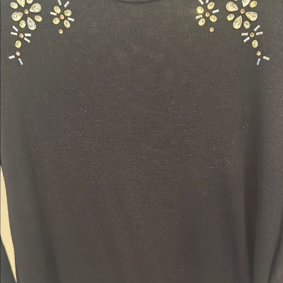 Apt. 9 Black Flutter Sleeve Blouse - Picture 5 of 8